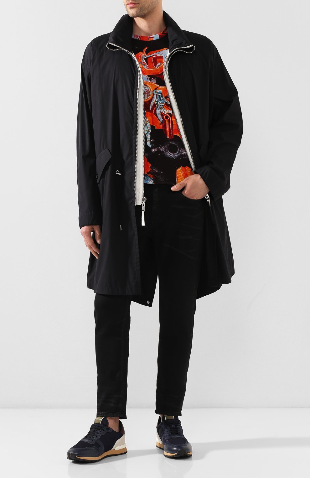 Комбинированные кроссовки rockrunner VALENTINO, арт. MY0S0723/TCV, фото 2