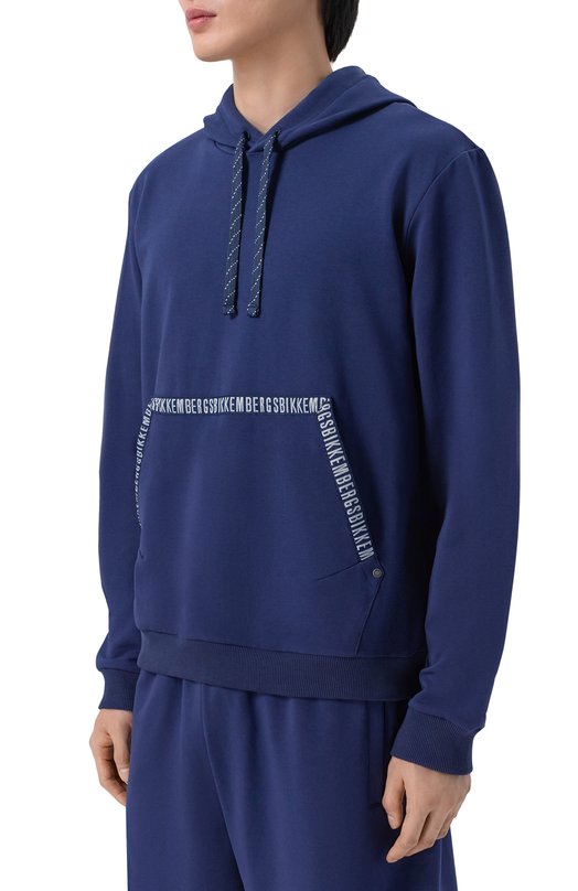 Хлопковый спортивный костюм Dirk Bikkembergs BMF1722 Синий  BMF1722 Фото 2