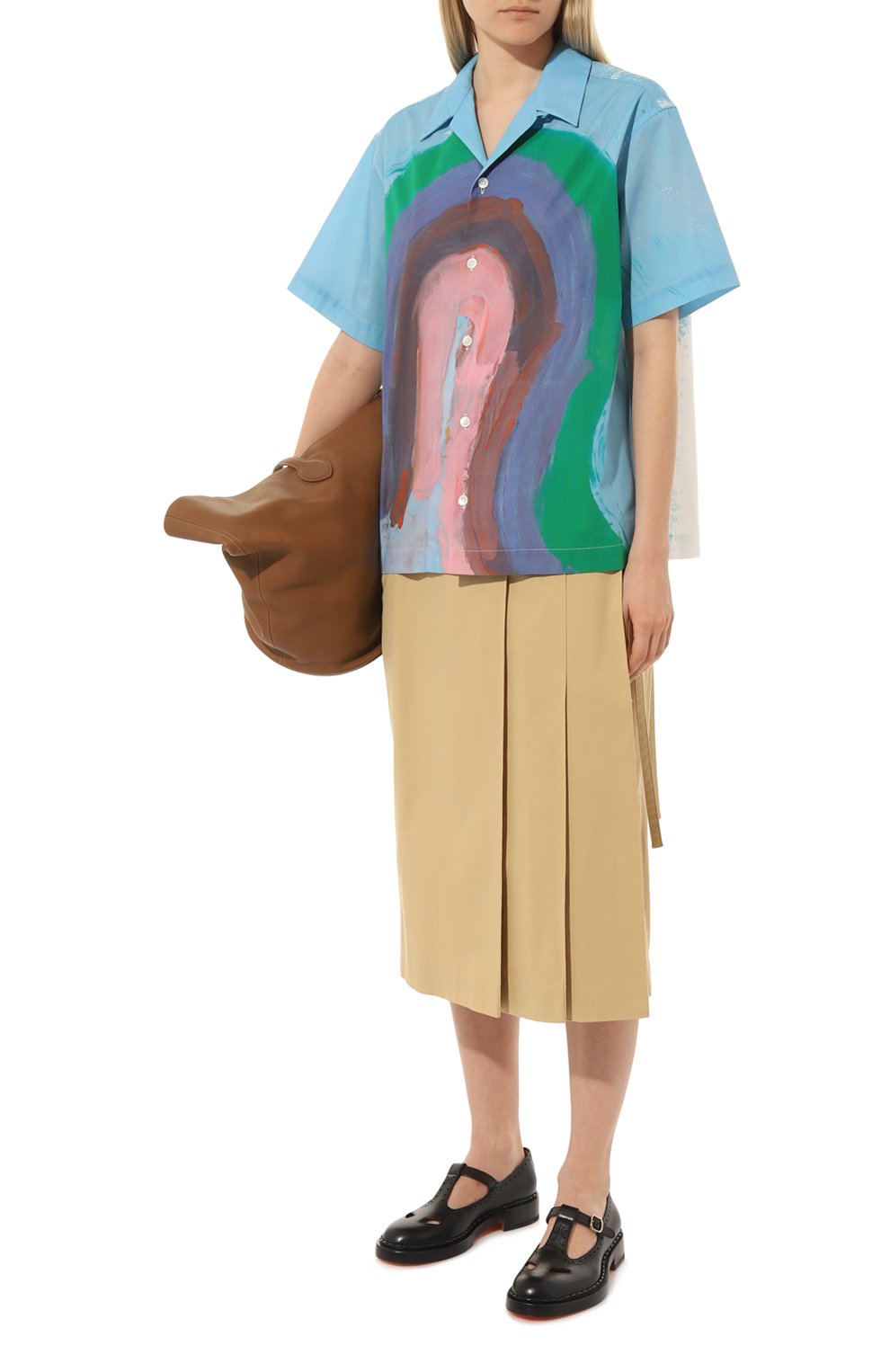 Хлопковая рубашка MARNI, арт. CAMA0466S0/UTC255, фото 2