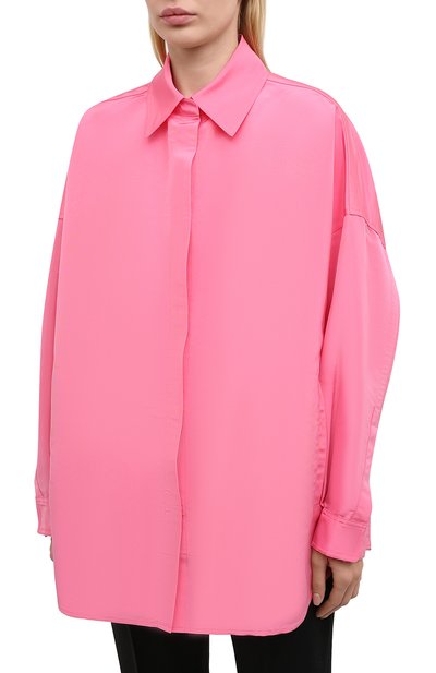 Шелковая куртка VALENTINO, арт. VB0CI0K56DE, фото 3