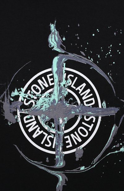 Хлопковая футболка STONE ISLAND, арт. 74152NS83, фото 5