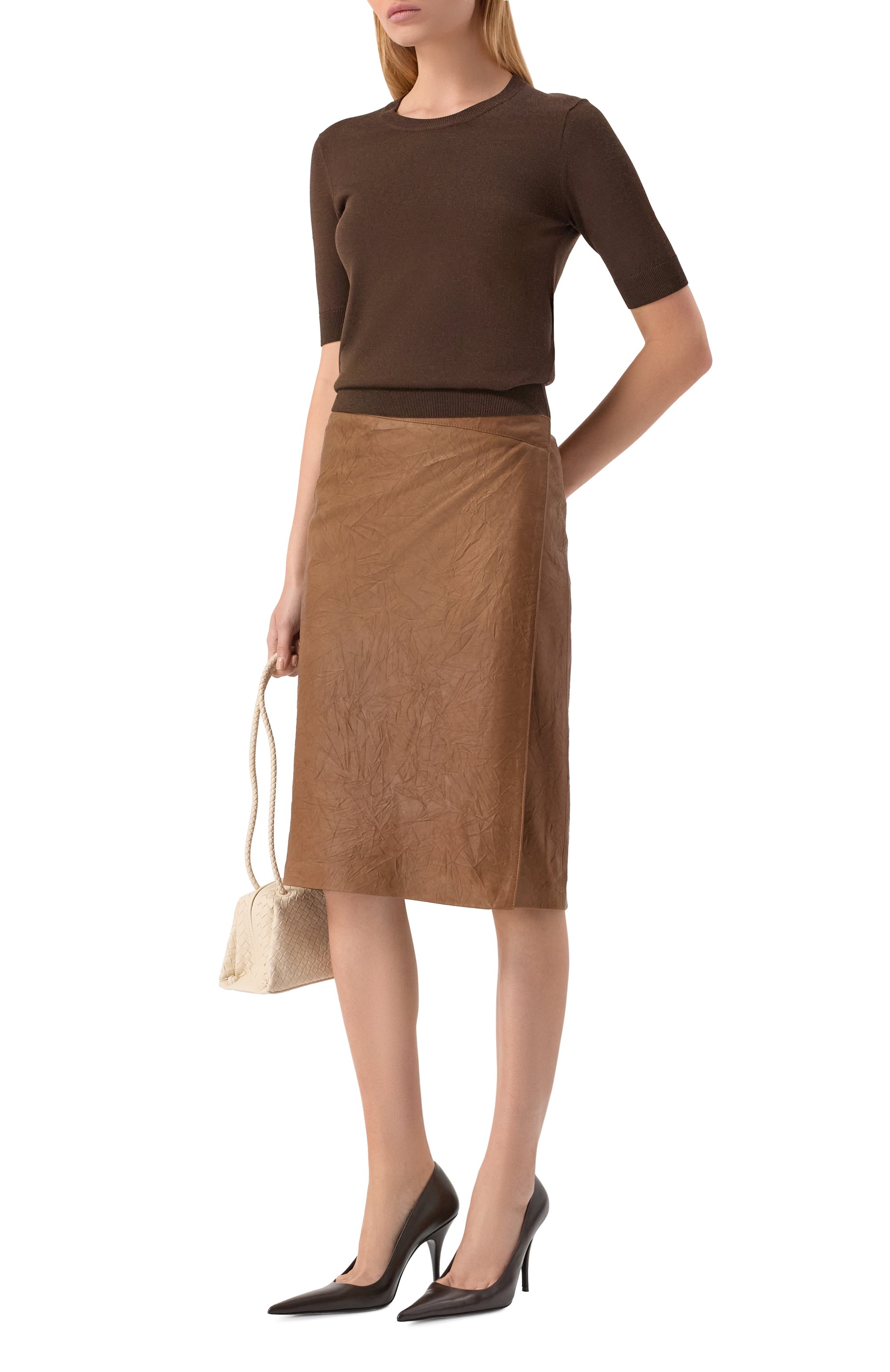 Пуловер из вискозы и хлопка DOLCE & GABBANA, арт. FXG26T/JFMEB, фото 2