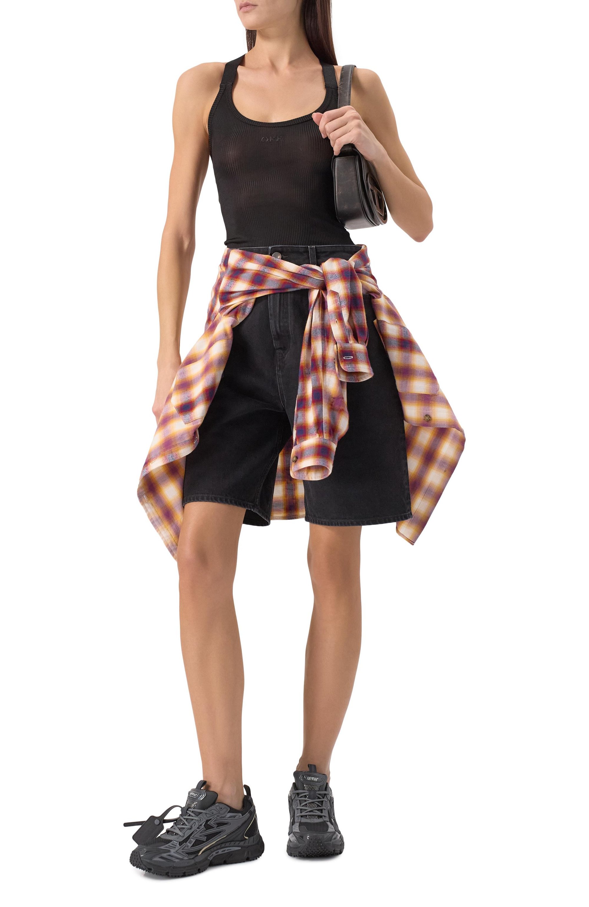 Комбинированные кроссовки ow be right back OFF-WHITE, арт. 0WIA289C99FAB0011010, фото 2