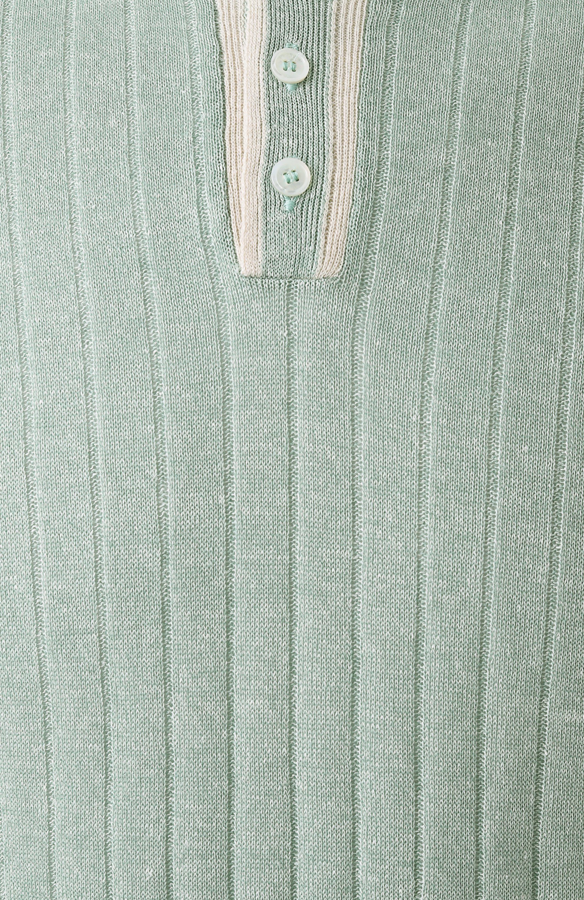 Поло изо льна и хлопка FEDELI, арт. 8UE05822, фото 6