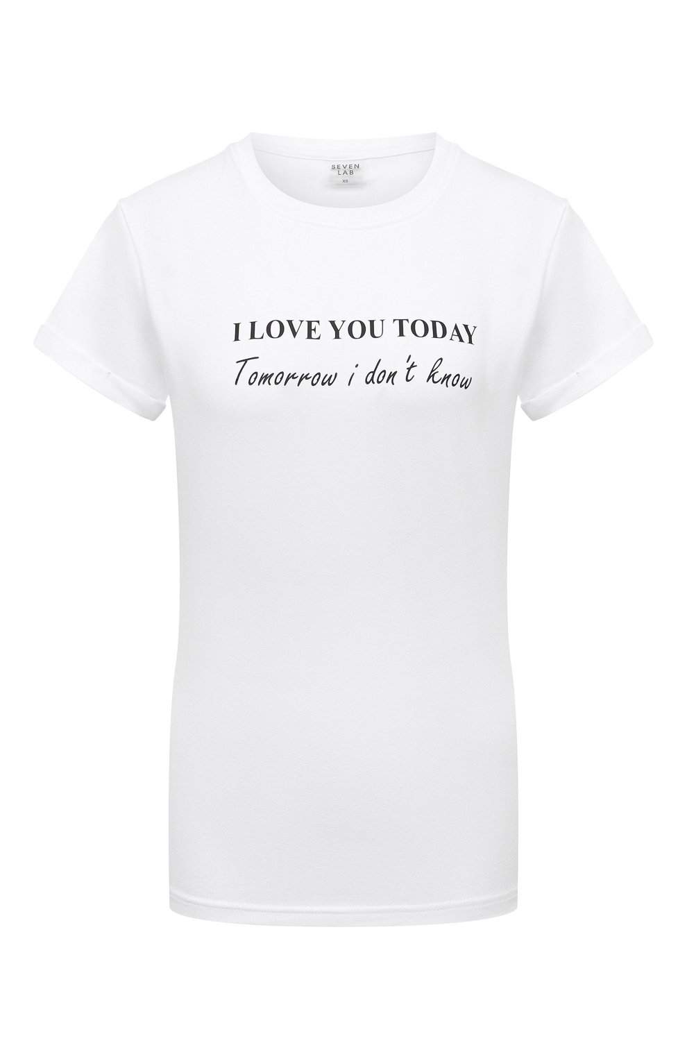 Хлопковая футболка SEVEN LAB, арт. CTR1.01.100.257.0945, фото 1