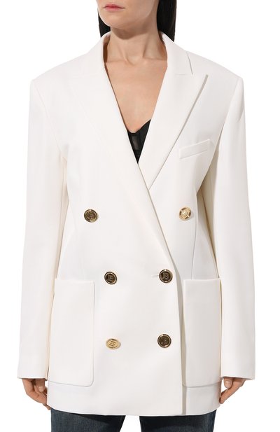 Шерстяной жакет BALMAIN, арт. WF1SH010W130, фото 3