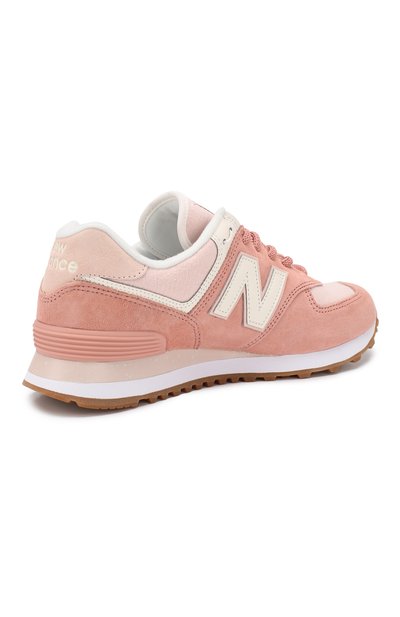Комбинированные кроссовки 574 NEW BALANCE, арт. WL574SAZ/B, фото 4