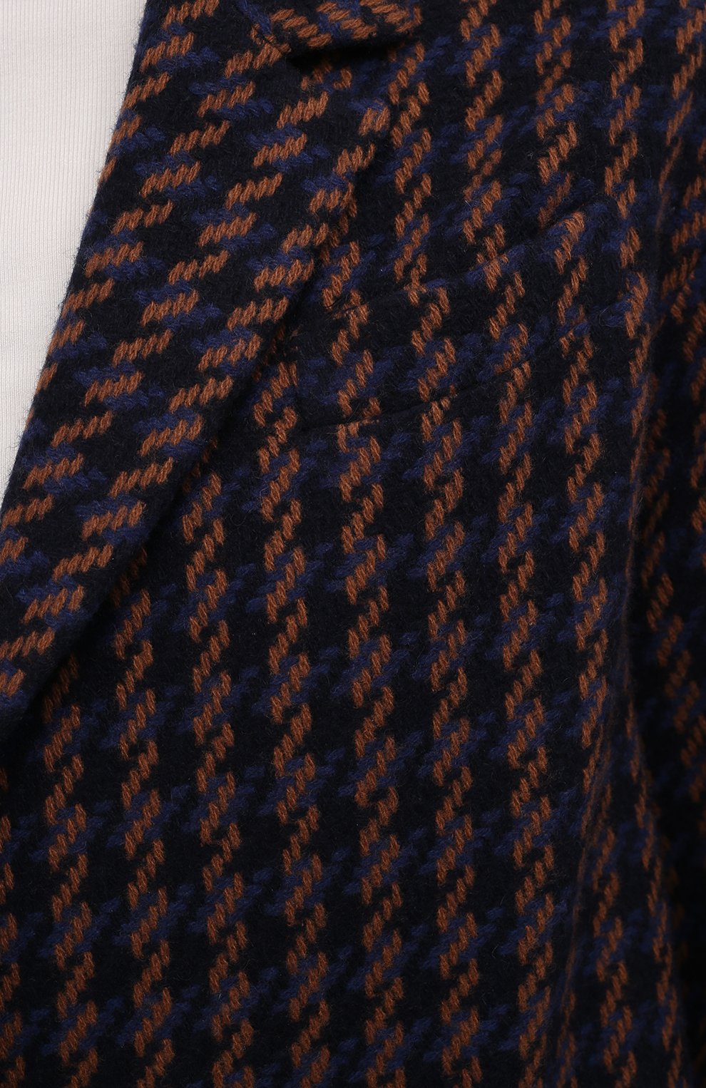 Кашемировое пальто KITON синего цвета по цене 666500 руб., арт. D52610K0580A, фото 5 Кашемировое пальто KITON, арт. D52610K0580A, фото 5