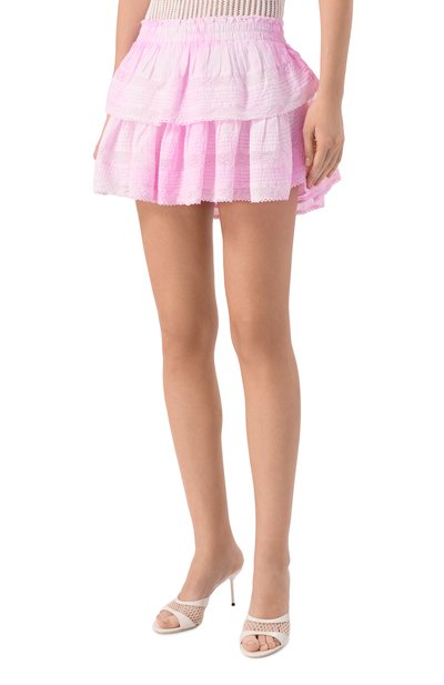 Хлопковая юбка LOVE SHACK FANCY, арт. LS002-289, фото 3