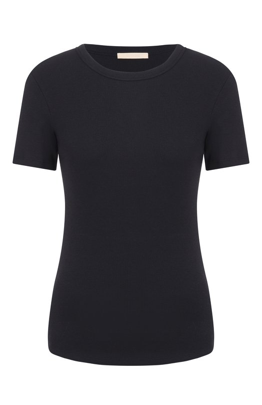 Футболка из хлопка и шелка 12 STOREEZ 137762 Чёрный 137762