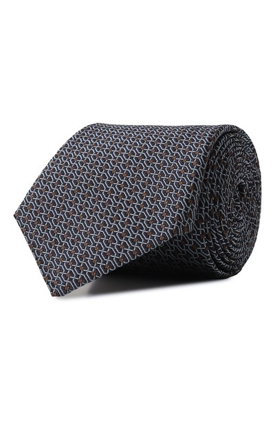 Мужской шелковый галстук CANALI, арт. 18/HJ04069