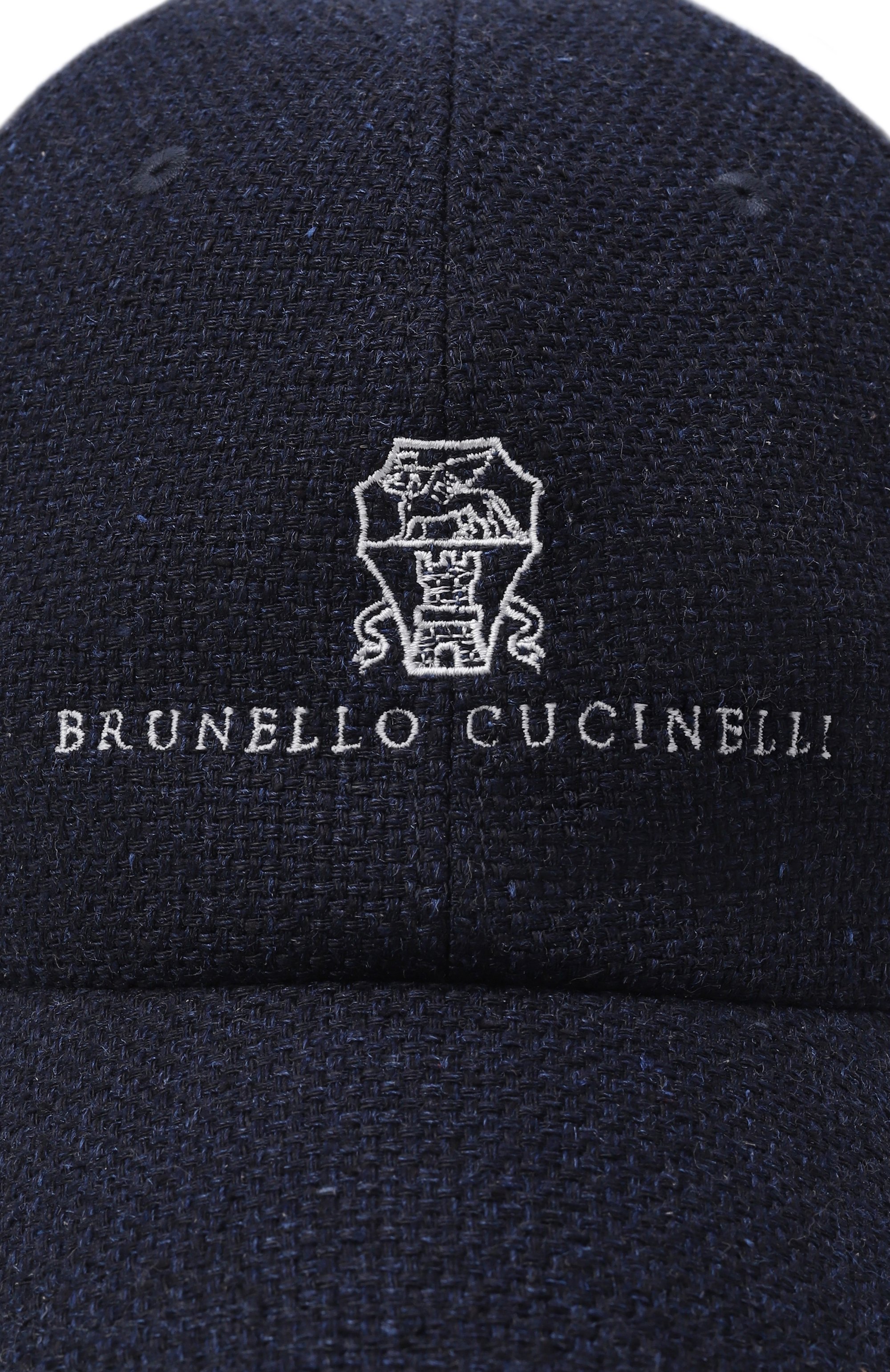 Бейсболка из шелка и льна BRUNELLO CUCINELLI, арт. MZ4039850, фото 3