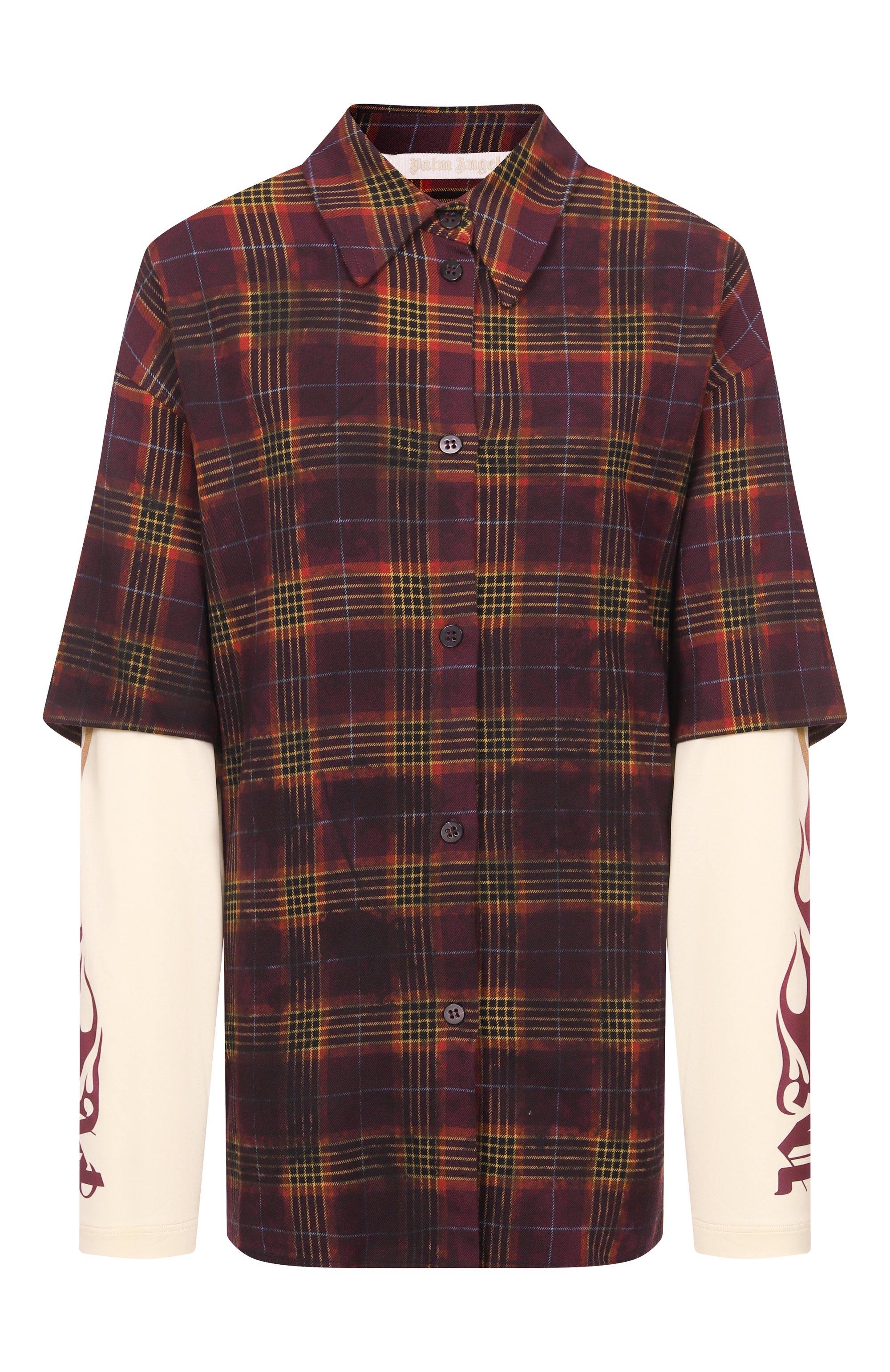 Рубашка PALM ANGELS, арт. PWGE027F25FAB001, фото 1