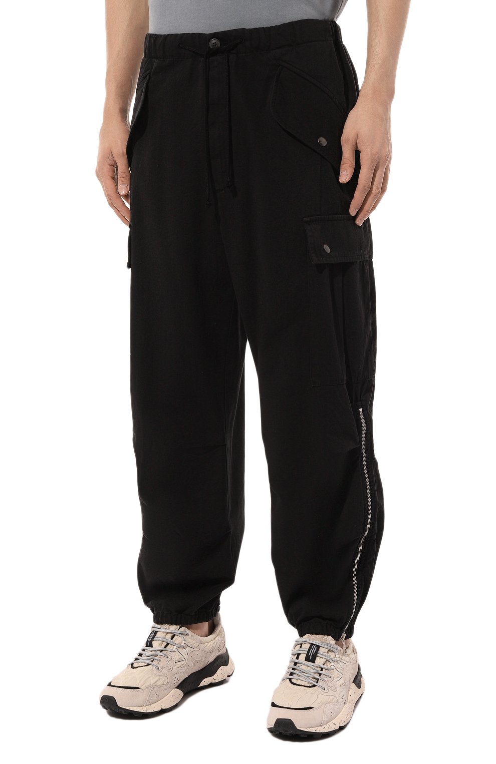 Хлопковые джоггеры DRIES VAN NOTEN, арт. 020959-8336, фото 3