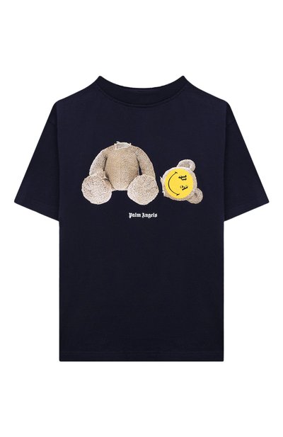 Хлопковая футболка PALM ANGELS, арт. PBAA001S23JER0024615, фото 1