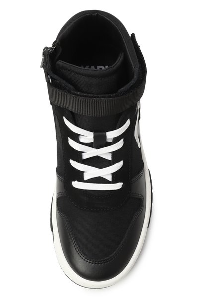 Комбинированные кеды KARL LAGERFELD KIDS, арт. Z30318/30-35, фото 4