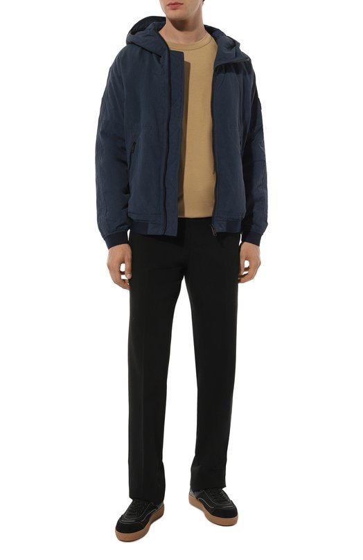 Бомбер BOSS Orange Синий, фото 2