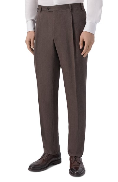 Шерстяные брюки CORNELIANI, арт. 285B03/2A18214, фото 3