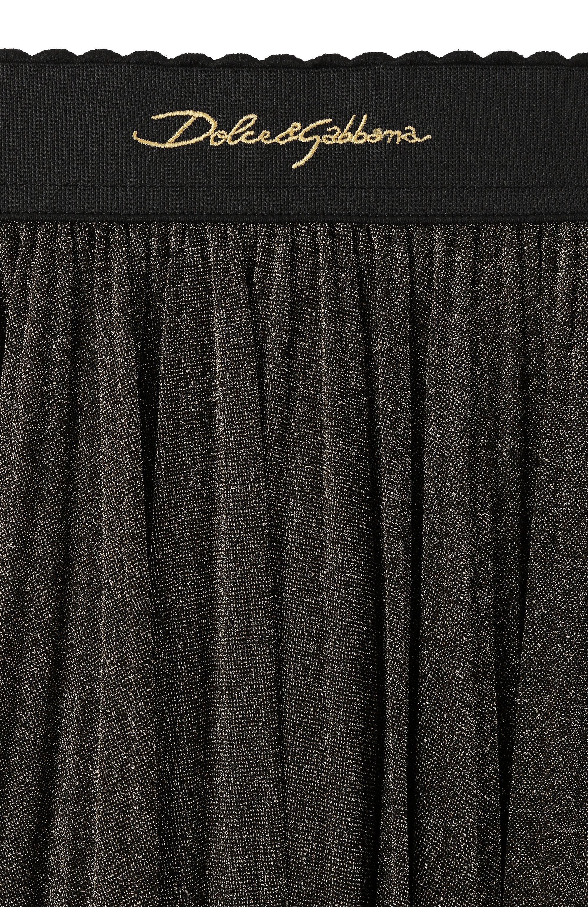 Плиссированная юбка DOLCE & GABBANA, арт. L55I38/FUGP2/2-6, фото 3