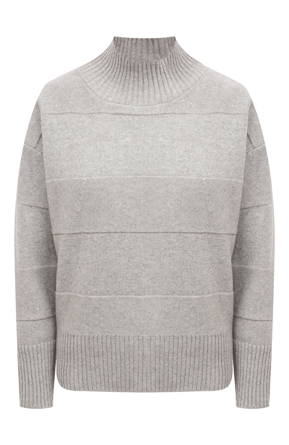 Пуловер из шерсти и шелка PANICALE серого цвета по цене 51450 руб., арт. D350389CL, фото 1 Пуловер из шерсти и шелка PANICALE, арт. D350389CL, фото 1
