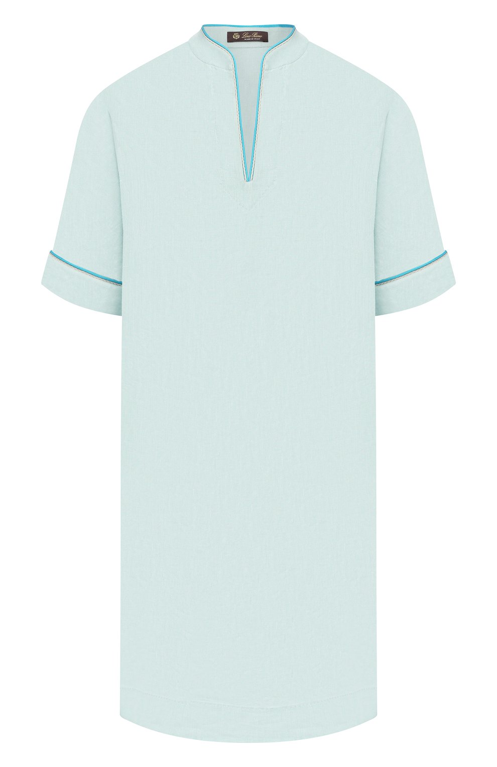 Льняное платье LORO PIANA голубого цвета по цене 179500 руб., арт. FAL1157, фото 1 Льняное платье LORO PIANA, арт. FAL1157, фото 1