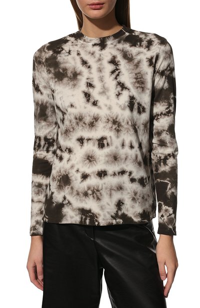 Хлопковый лонгслив PROENZA SCHOULER WHITE LABEL, арт. WL2214237-JCT144-CRS, фото 3