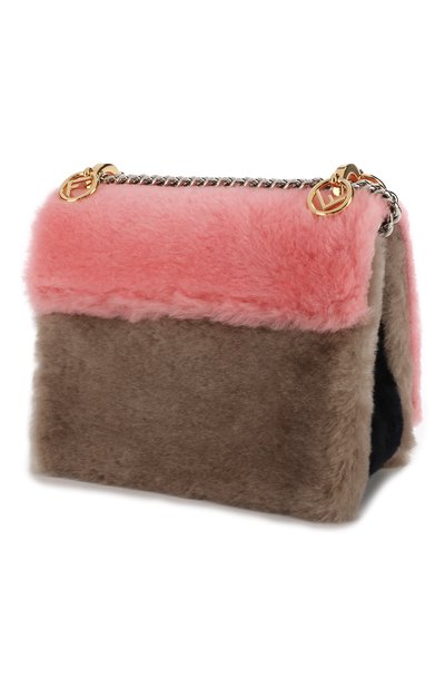 Сумка kan i small из овчины FENDI, арт. 8BT286 A5A3, фото 3