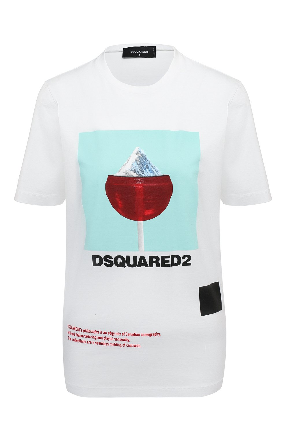 Хлопковая футболка DSQUARED2, арт. S72GD0247/S23009, фото 1