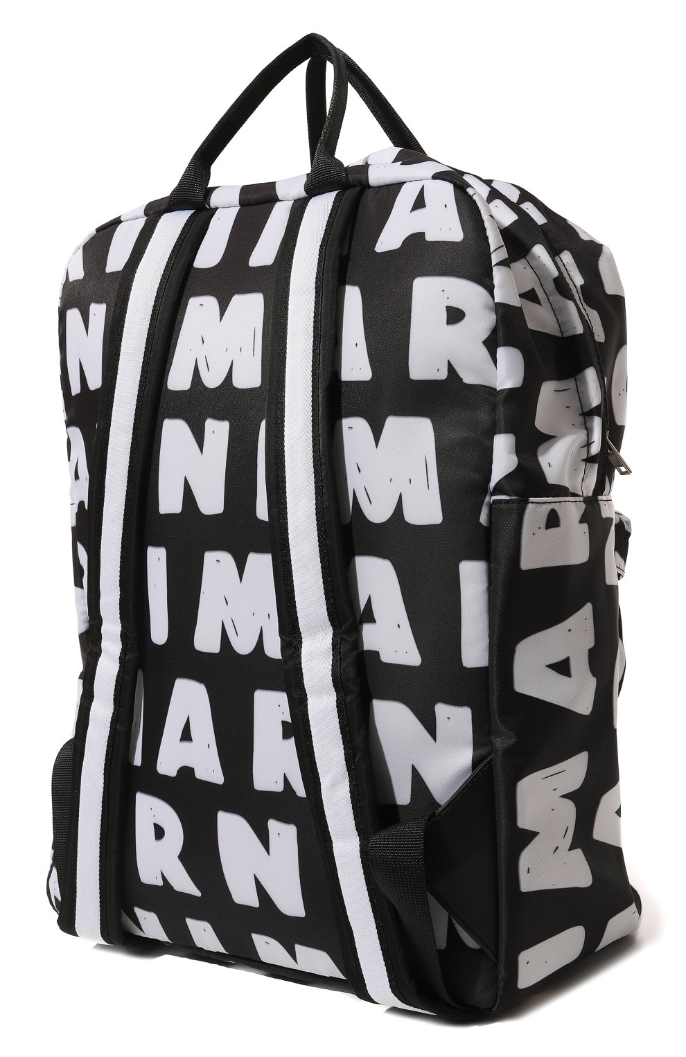 Рюкзак MARNI черно-белого цвета по цене 24200 руб., арт. M00633/M00N0, фото 2 Рюкзак MARNI, арт. M00633/M00N0, фото 2