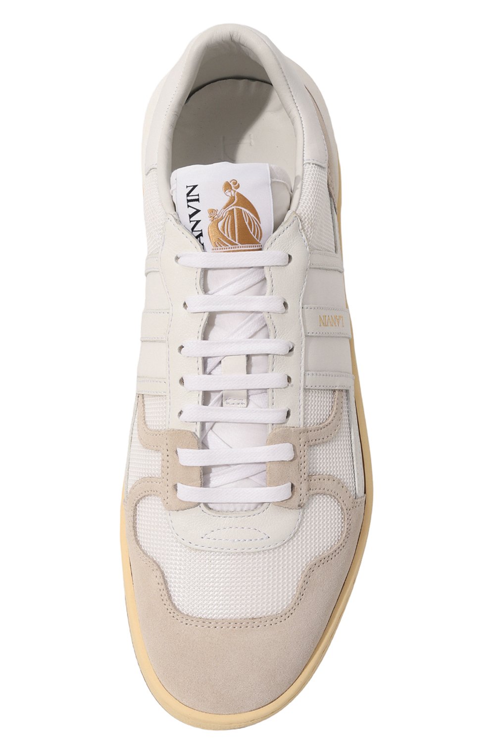 Комбинированные кеды clay LANVIN, арт. FM SKDK00/NАSH, фото 6