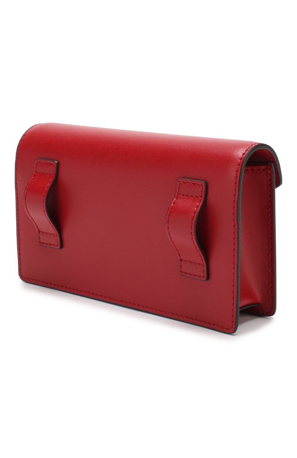 Кожаная поясная сумка с логотипом бренда FENDI, арт. 8BM005 A0KK, фото 3