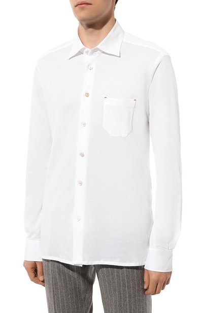 Хлопковая сорочка KITON, арт. UMCNERH08837, фото 3