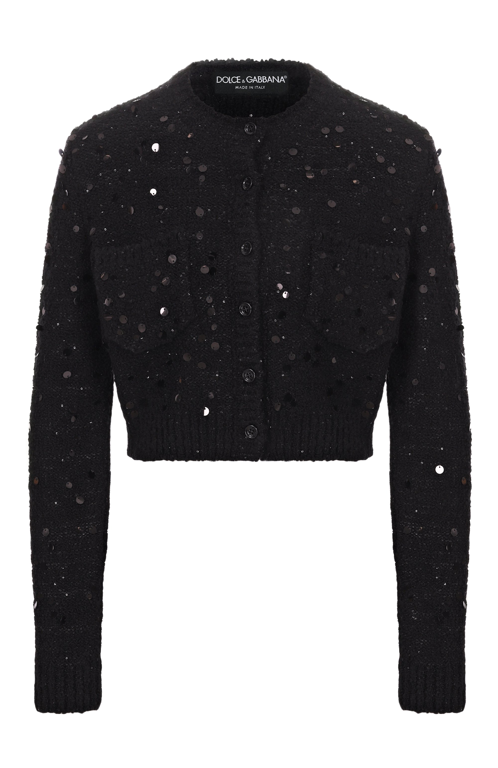 Кардиган с отделкой пайетками DOLCE & GABBANA, арт. FXVC2Z/JFMZX, фото 1