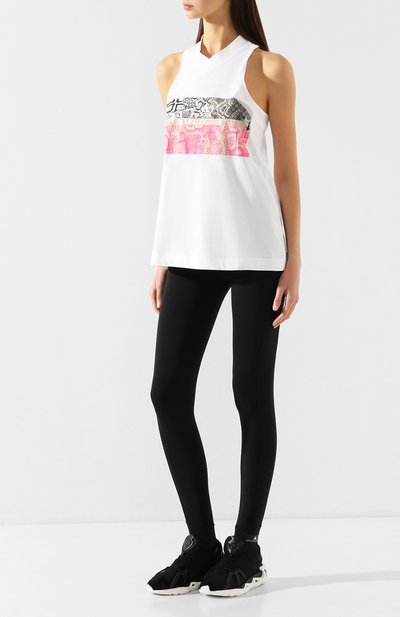 Легинсы со штрипками ADIDAS BY STELLA MCCARTNEY черного цвета по цене 9255 руб., арт. FK7009, фото 2 Легинсы со штрипками ADIDAS BY STELLA MCCARTNEY, арт. FK7009, фото 2