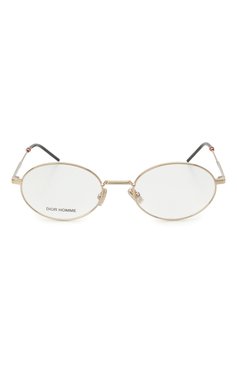 Женские оправа DIOR EYEWEAR золотого цвета, арт. DI0R0237 J5G | Фото 4 (Региональные ограничения белый список (Axapta Mercury): RU; Тип очков: Оправа; Кросс-КТ: Оправы-унисекс; Очки форма: Овальные; Оптика Гендер: оптика-унисекс)