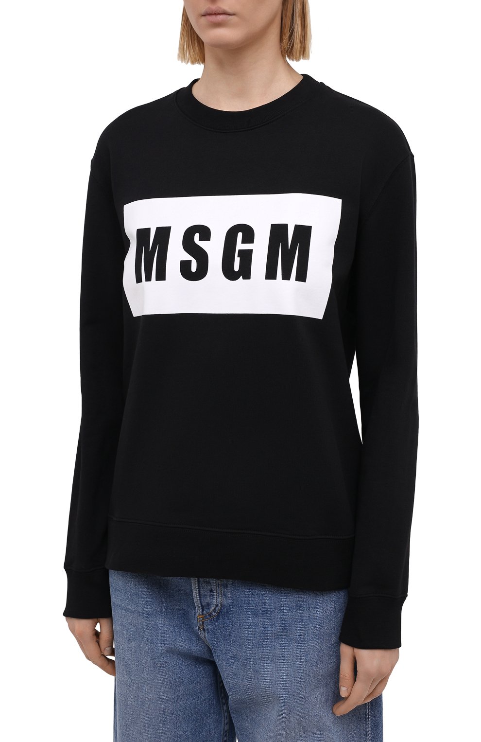 Хлопковый свитшот MSGM, арт. 3041MDM96 217299, фото 3