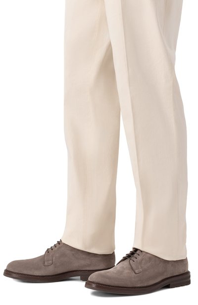 Замшевые дерби BRUNELLO CUCINELLI, арт. MZUPEAX810, фото 3