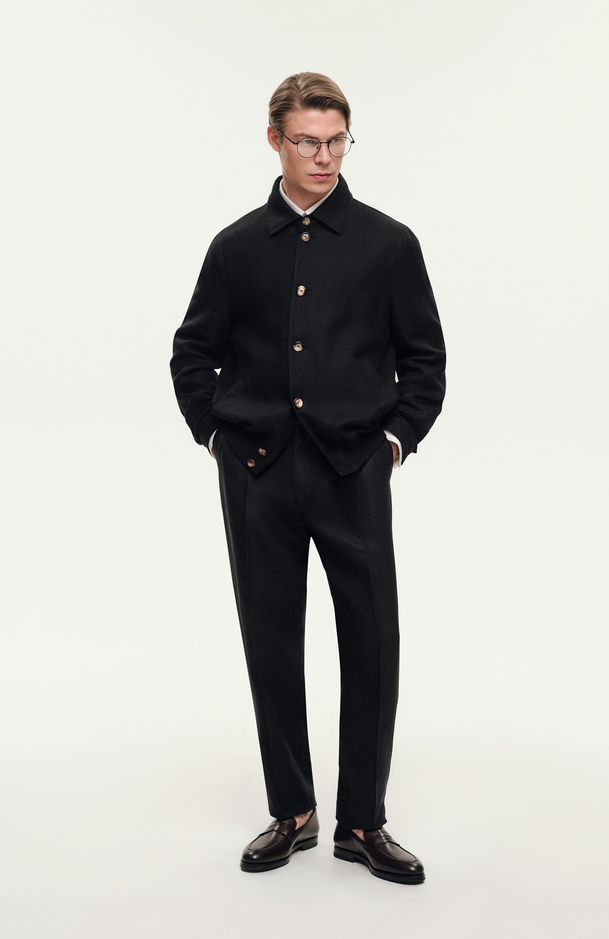 Бомбер изо льна и шерсти BRUNELLO CUCINELLI, арт. MW4826407, фото 8