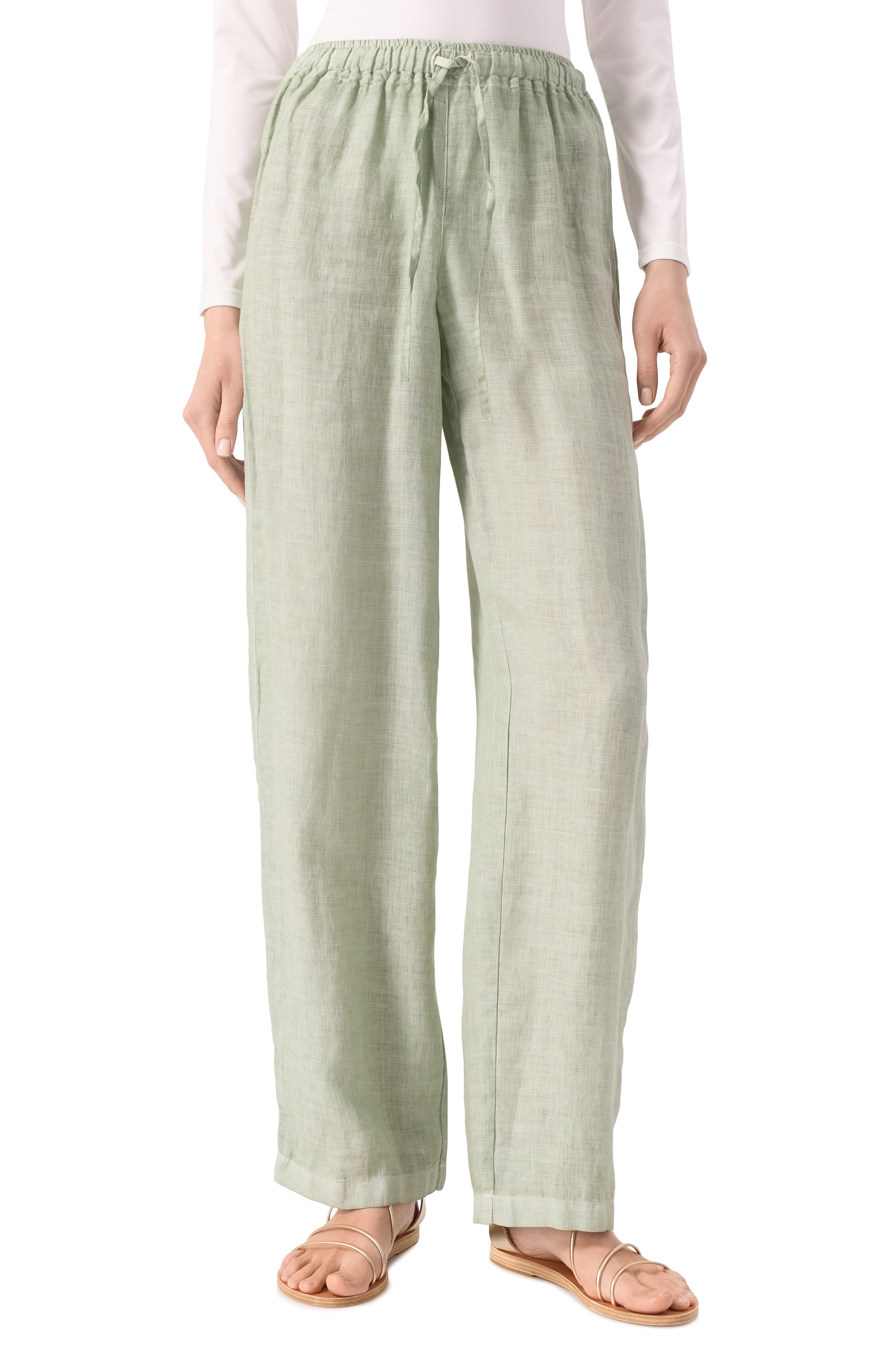 Льняные брюки 120% LINO, арт. 32ALIW2145/0000115, фото 3