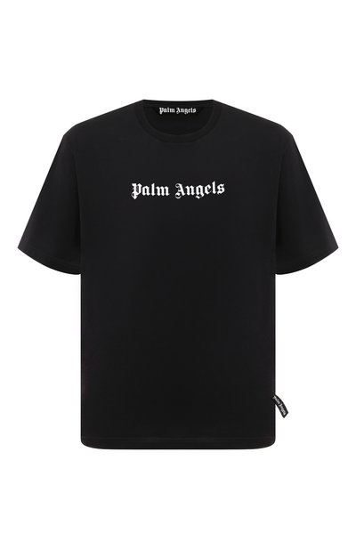Мужская хлопковая футболка PALM ANGELS, арт. PMAA089C99JER003