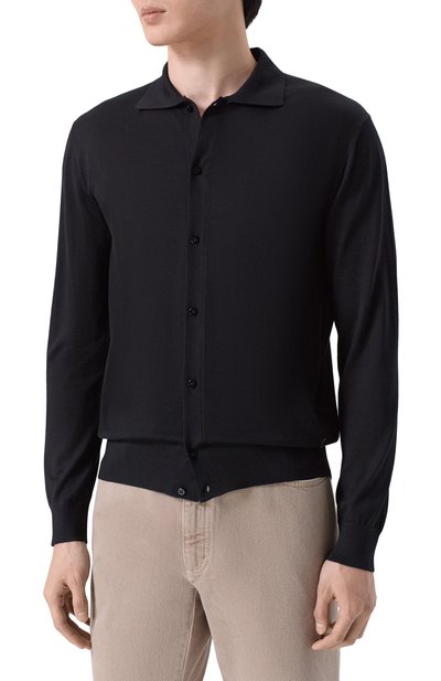 Рубашка из кашемира и шерсти STEFANO RICCI, арт. W505506PAL/W26150_001, фото 3