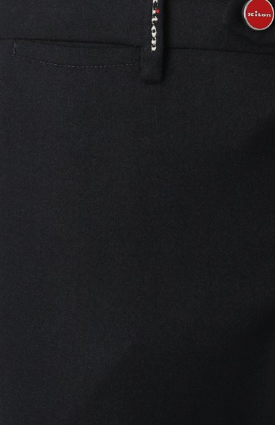 Шерстяные брюки KITON, арт. UFPP79K0123E05, фото 5