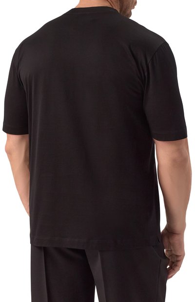 Хлопковая футболка CANALI, арт. T0356B/MJ00002, фото 4