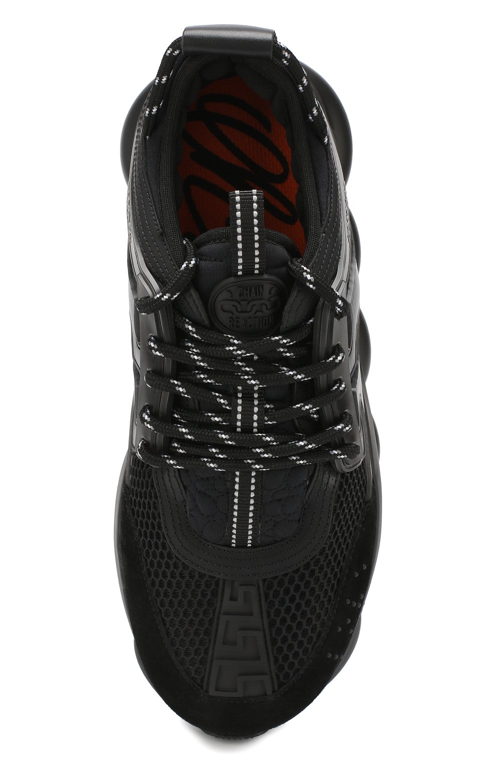 Текстильные кроссовки chain reaction VERSACE, арт. DSU7071E/D7CTG, фото 5