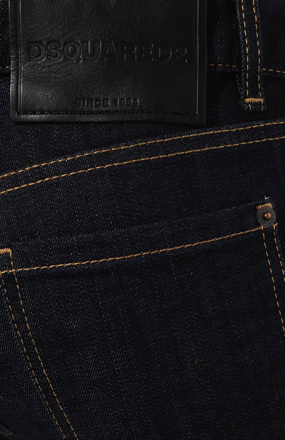 Джинсы DSQUARED2 синего цвета по цене 33950 руб., арт. S75LB0866/S30664, фото 5 Джинсы DSQUARED2, арт. S75LB0866/S30664, фото 5