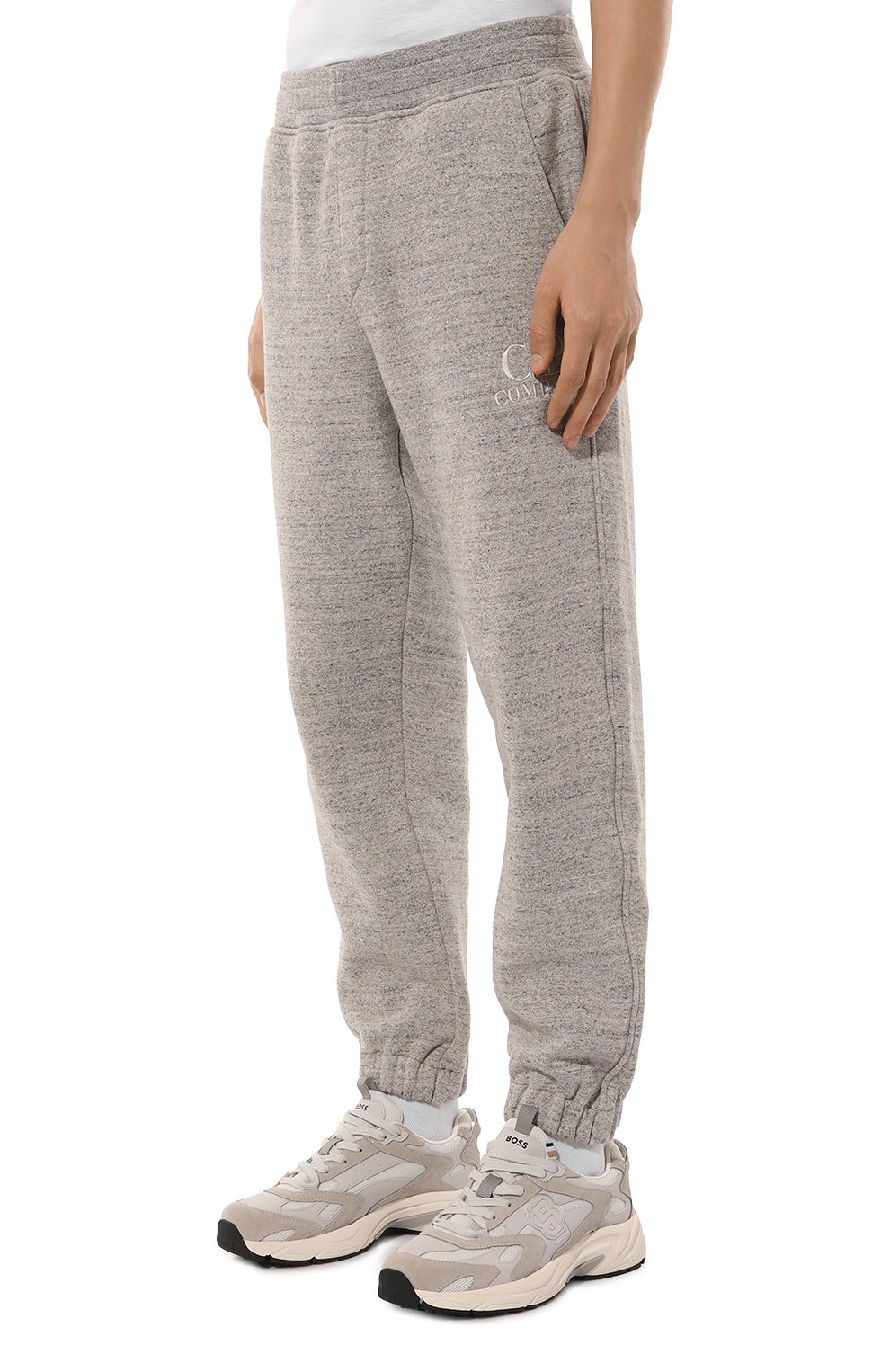 Хлопковые джоггеры C.P. COMPANY, арт. 17CMSP139A110222W, фото 3