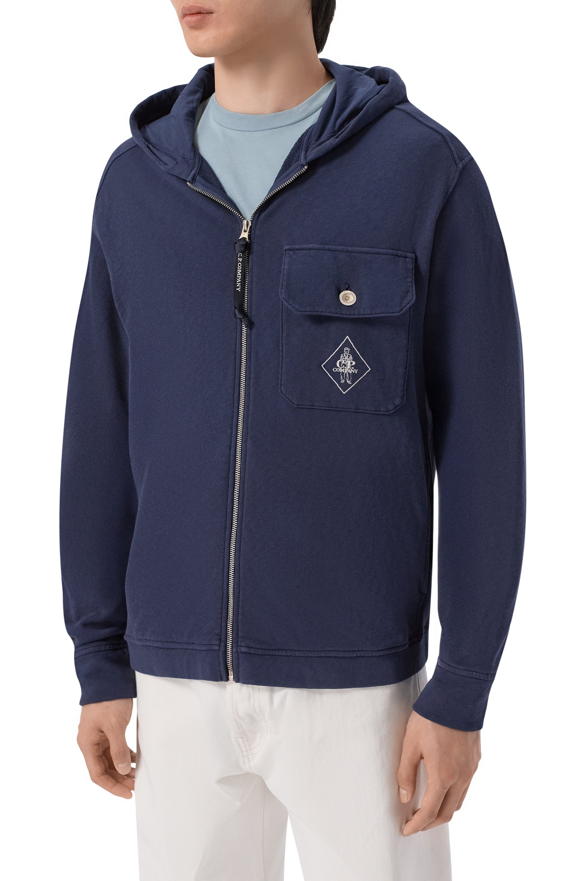 Хлопковая т олстовка C.P. COMPANY, арт. 20CMSS189A/110337G, фото 3