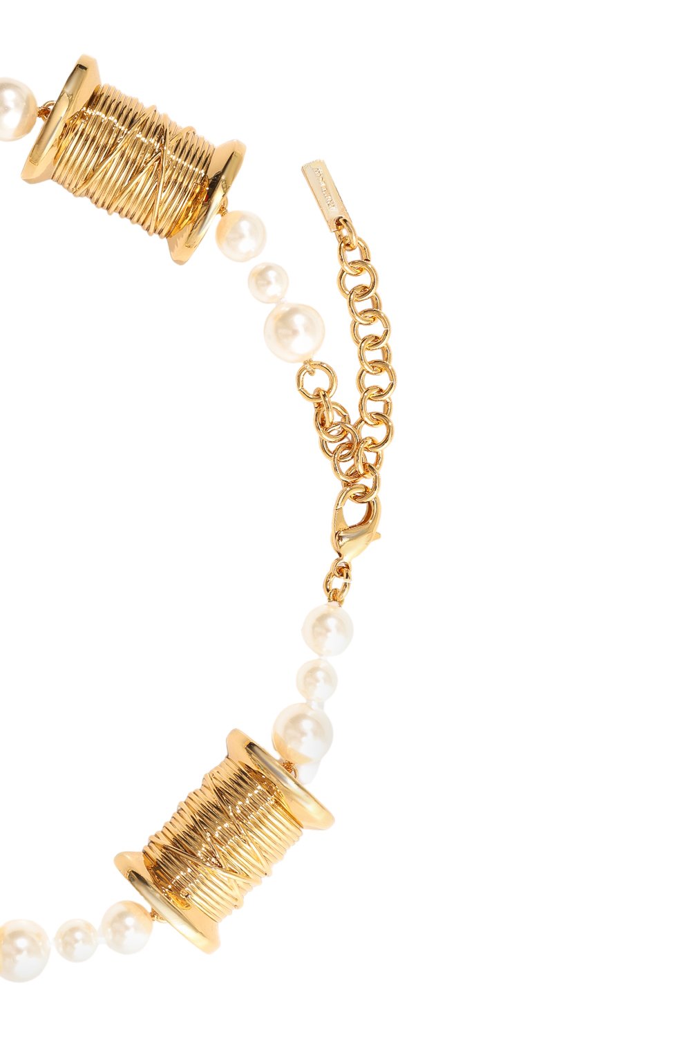 Колье MOSCHINO золотого цвета по цене 58700 руб., арт. 71 A9146 8456, фото 4 Колье MOSCHINO, арт. 71 A9146 8456, фото 4