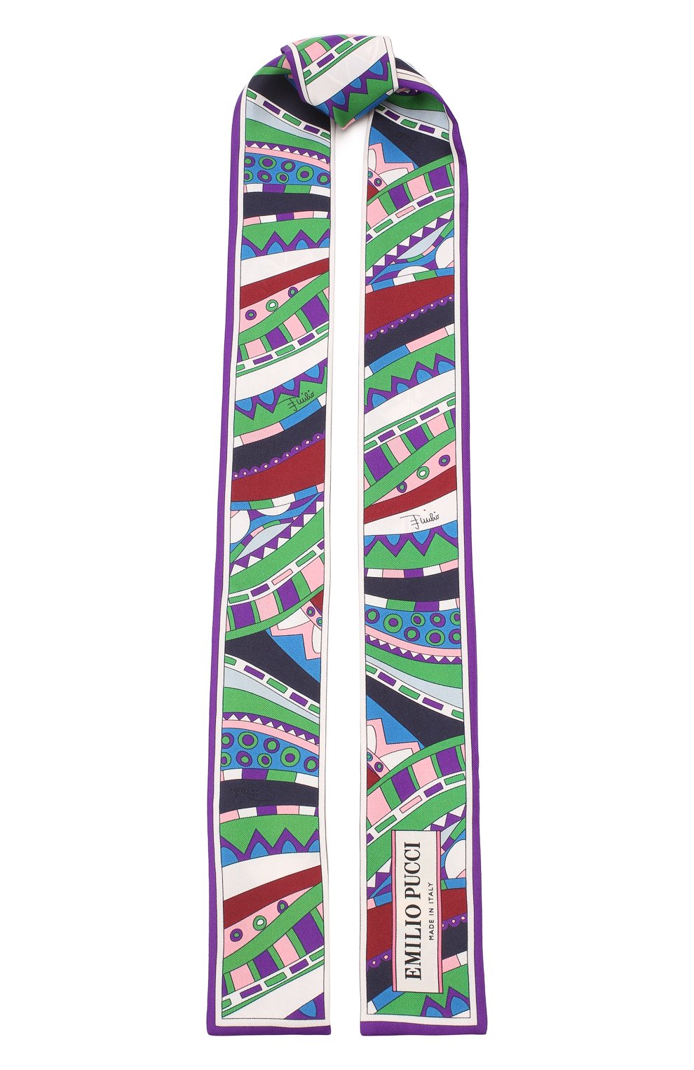 Шелковый шарф-бандо EMILIO PUCCI, арт. 0HGB43/0HN43, фото 1