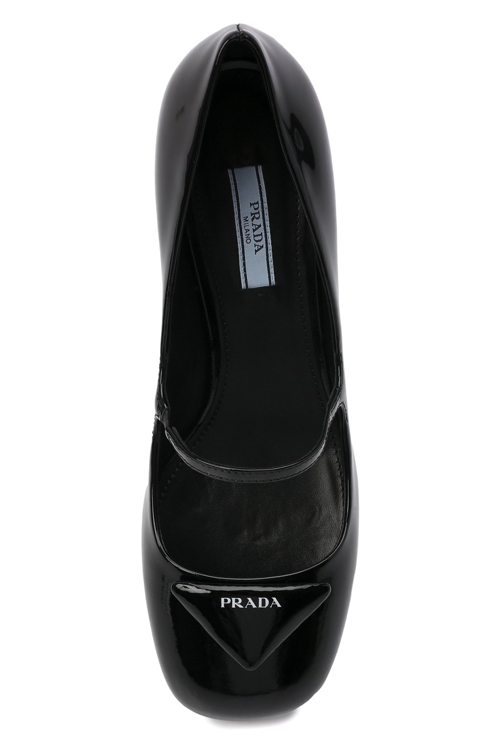 Кожаные туфли PRADA, арт. 1I768M-069-F0002-045, фото 6